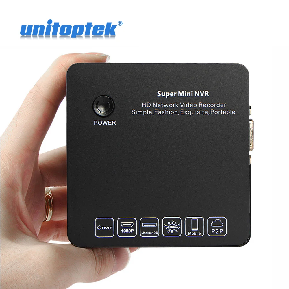 

9CH 1080P Super Mini NVR For Full HD IP Camera H.265 Network Video Recorder 4CH Playback Support E-SATA USB APP CCTV NVR Onvif