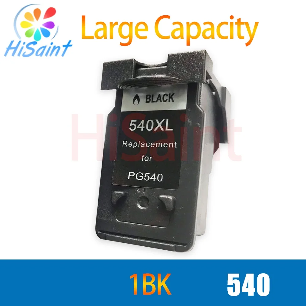 hisaint For Canon 540 PG 540 Black Ink Cartridge For Pixma MG4150/MG4250/MX375/MX435/MX515