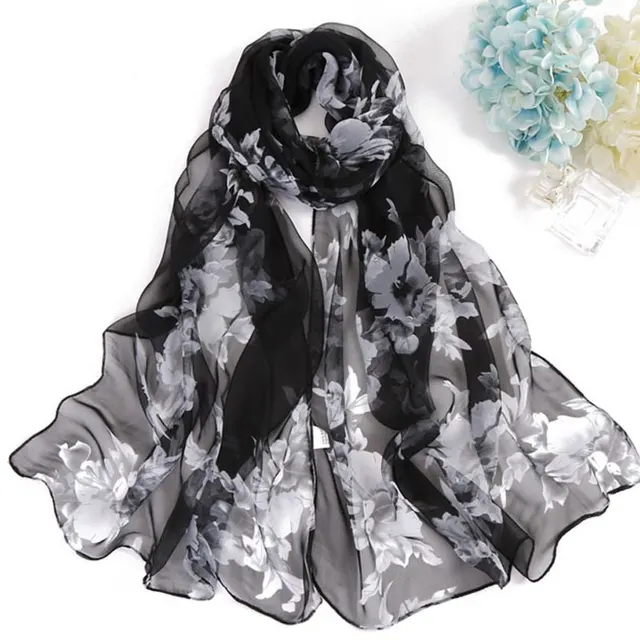 hot 2018 new brand women scarf spring summer silk scarves shawls and wraps lady pashmina beach stoles hijab foulard 5