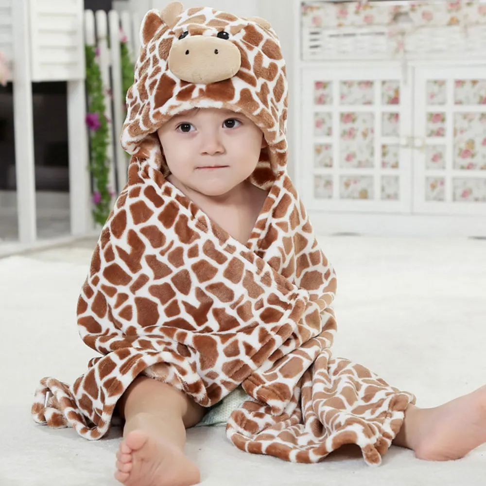 

Newborn Towels Children's Hooded Towel New Born Baby Bath Towel Baby Cute Animal Cartoon Cape Towels Comfortable Baby Bathrobe