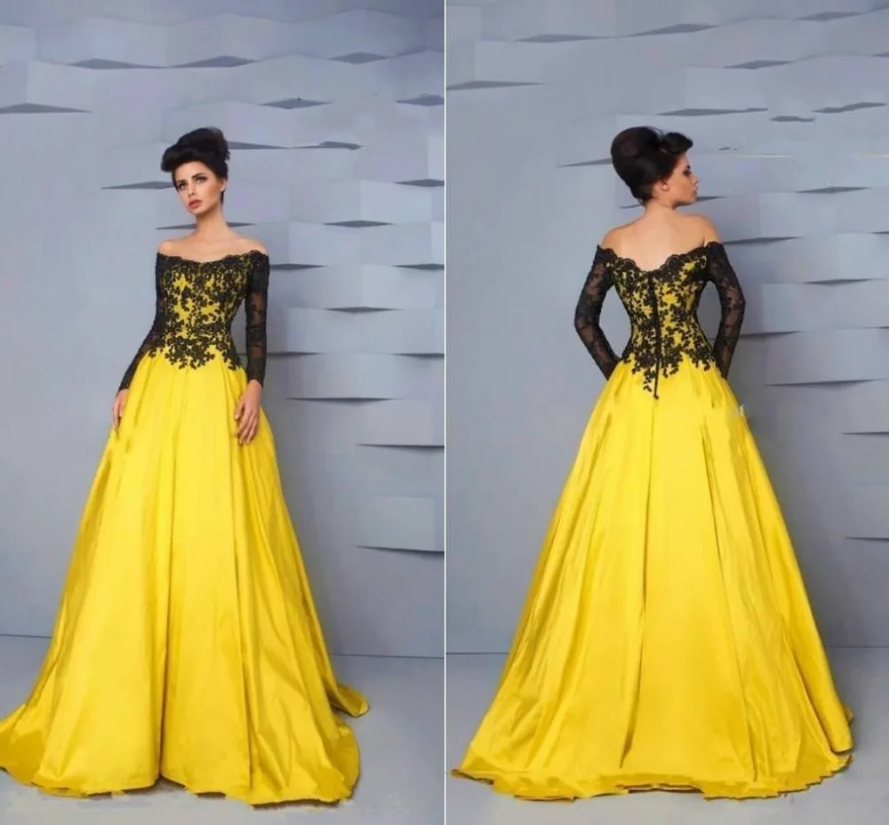 Yellow Full Skirt Dress