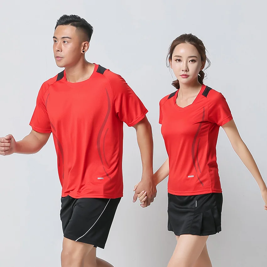 NEW Quick dry Badminton sets , Tennis Jerseys Male/Female, Tennis