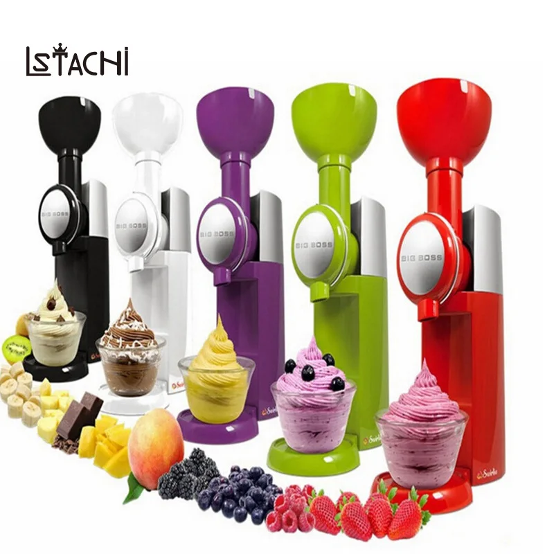 LSTACHi Swirlio машина для замороженных фруктов мороженого дома полностью