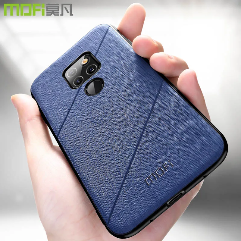 Dành Cho Huawei Mate 20 Bao MOFI Ban Đầu Silicone Giao Phối 20 X Cover Lưng Coque Vải Chống Sốc Giao Phối 20 pro