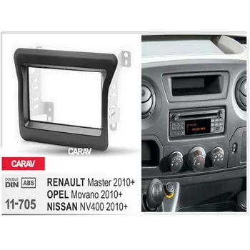 

CARAV 11-705 double din dash kit audio car stereo radio install dash kit for NISSAN NV 400 2010+ for OPEL Movano for RENAULT