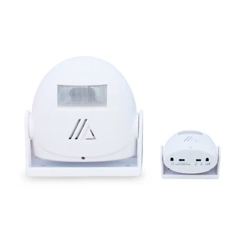 

Wireless Door Bell Guest Intelligent Welcome Chime Alarm PIR Motion Sensor For Shop Entry Security smart Doorbell