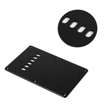 

1Pc Black Guitar Tremolo Spring Backplate Cover For Electric Guitar Durable