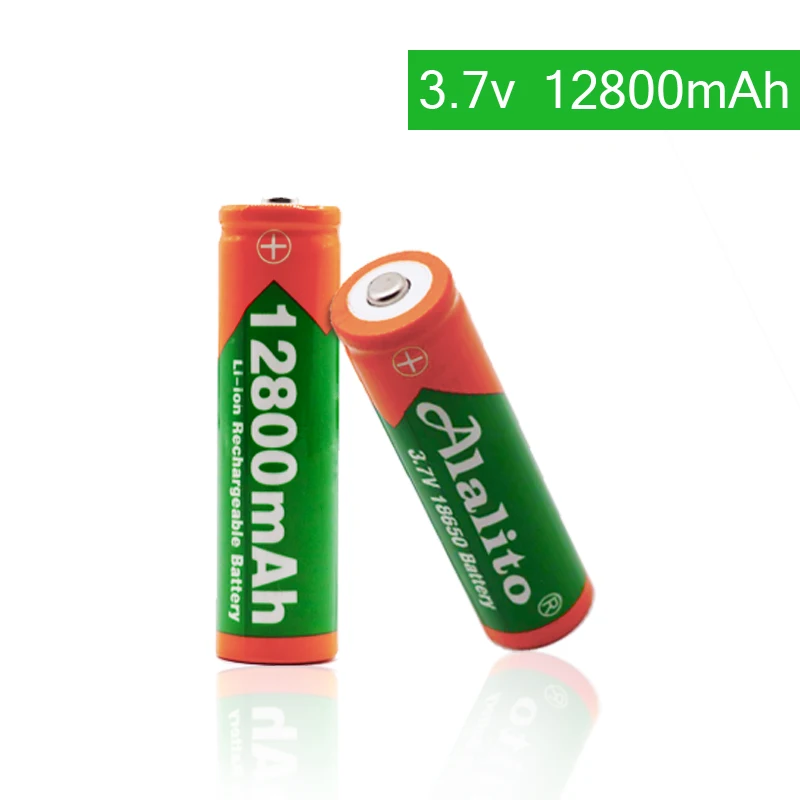 1 20 шт Alalito 18650 3 7 V 12800mAh литий ионная аккумуляторная батарея ионные аккумуляторы