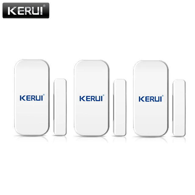 KERUI 433mhz Wireless Door Window Sensor Open Detector GSM PSTN Home Alarm System Home Security Voice Burglar Smart Alarm System 1