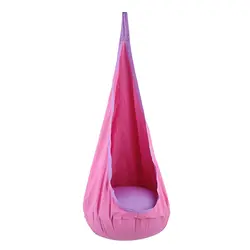LK100 дети досуг удобные надувные качели Нескользящие холст 70*150 см красочная ткань сумка воздушная подушка качели