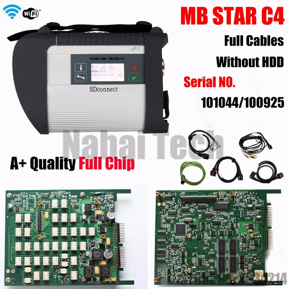 V2019.5 MB Star C4 Sd Подключение 100925 для автомобилей и грузовиков Поддержка 12V& 24V VoltageAuto диагностический инструмент