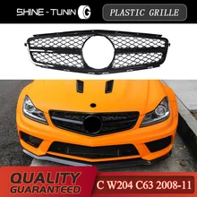 W204 C63 решетка подходит для C class W204 AMG real C63 гриль подходит только для real c63 amg 2008-2011