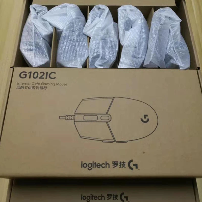 Logitech G102 IC PRODIGY игровой Мышь с проводной 8000 Точек на дюйм оптический для геймера
