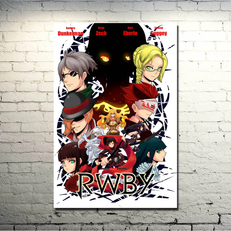 RWBY poster wall art home decor photo print 24x24/" inches