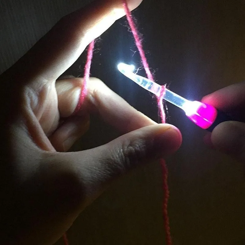 KOKNIT-Crochet-Hook-Light-9-in-1-USB-LED-Light-Up-Knitting-Needles-Set-Weave-Tool