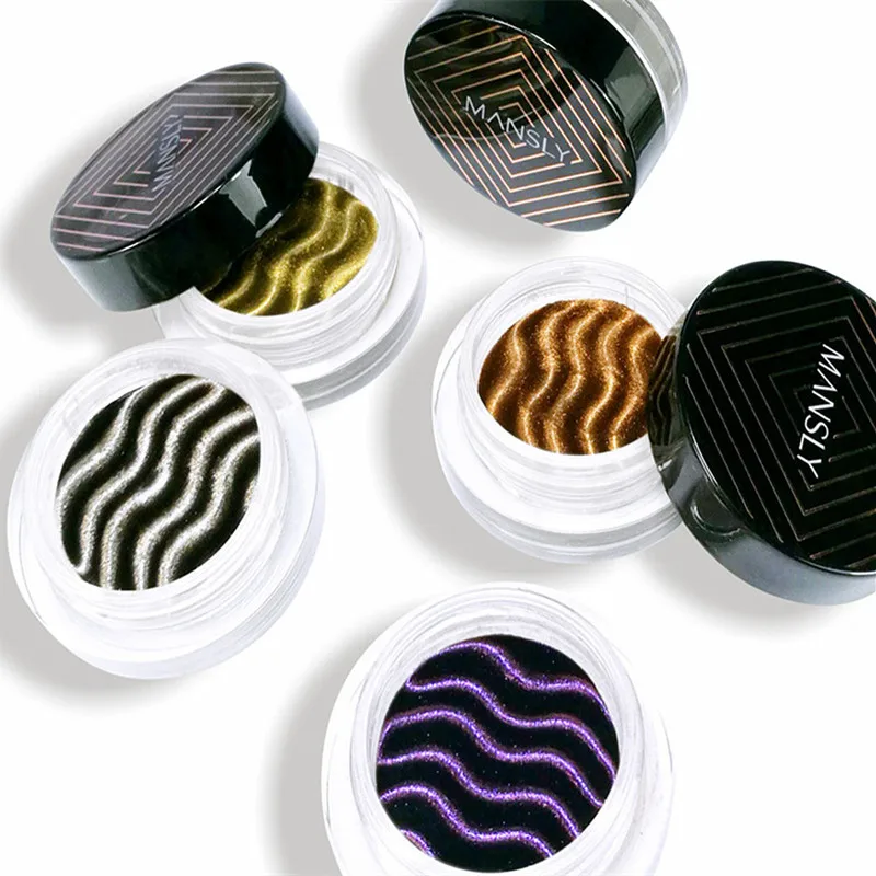 

New Velvet Mousse Magnetic Eye Shadow Palette Color Flashing Metal Matte Pigment Sequins Shadow Palette Lasting Eye Makeup Set