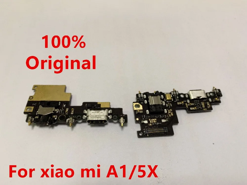 Ceny Dla Xiao mi mi A1 Port ładowania Flex kabel do ładowania złącze stacji dokującej płytki PCB wstążka Flex kabel + gniazdo słuchawkowe Audio mi A1 + mi c