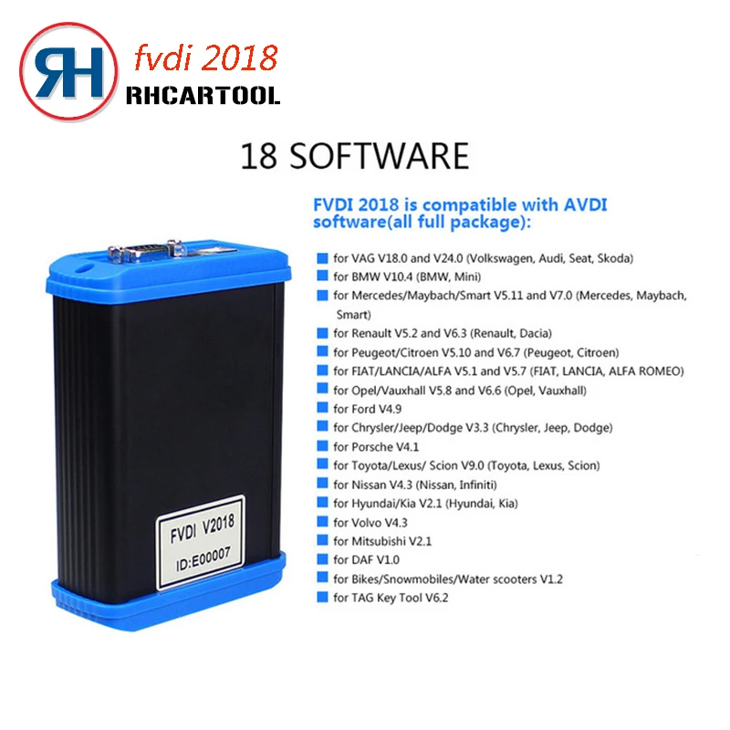 

OBD2 SVCI FVDI V2018 ABRITES Commander FVDI Full Version (18 Software) unlimited V2014/2015 FVDI with vvdi immo 4th5th for vw