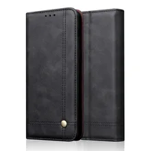 Realme3 pro behuizing voor OPPO realme X lite RMX1851 realme3 pro telefoon case wallet PU leather flip cover luxe card slots(China)