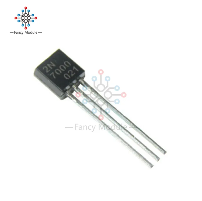 10 шт. 2N7000 TO-92 MOSFET N-CHANNEL 60V 0.2A транзистор