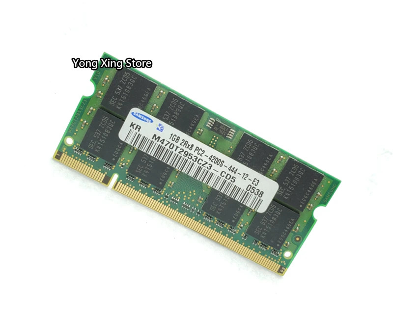 Samsung DDR2 1GB 2GB 533MHz PC2 4200S DDR 2 533 1G ноутбук память RAM Оригинал 200PIN SODIMM|Оперативная