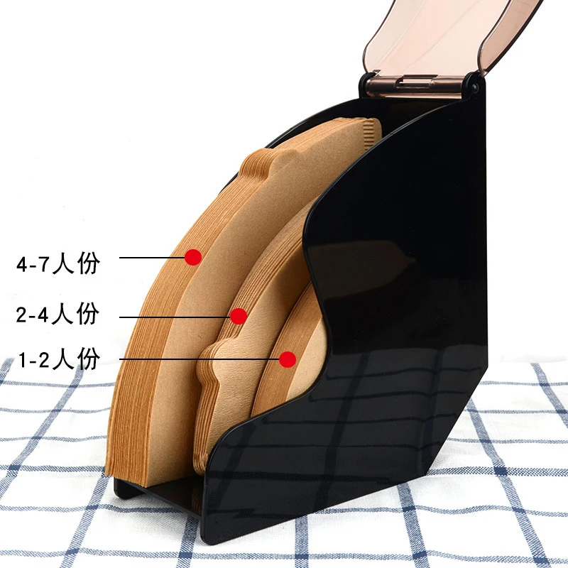 V60 фильтр бумажный стеллаж фильтровальный бумажный держатель для хранения стенд хранение кофейных капсул коробка Бытовые аксессуары для кофе