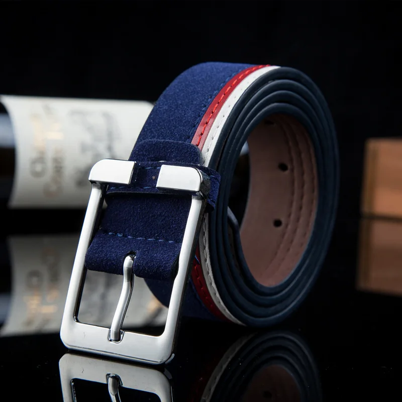 

2018 Men Belts Fashion Accessories Pu Leather Luxury Straps For Male Black Brown Cintos Masculinos Plate Buckles NZ167