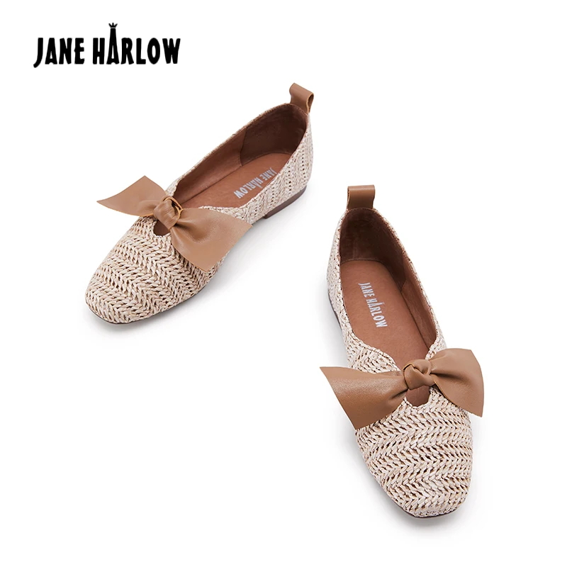 

2019 New Fashion Women Shoes Bow Decoration Female Shoe Lovely Ladies Temperament Flat Shoe Soft Breathable Literary Woman Shoes