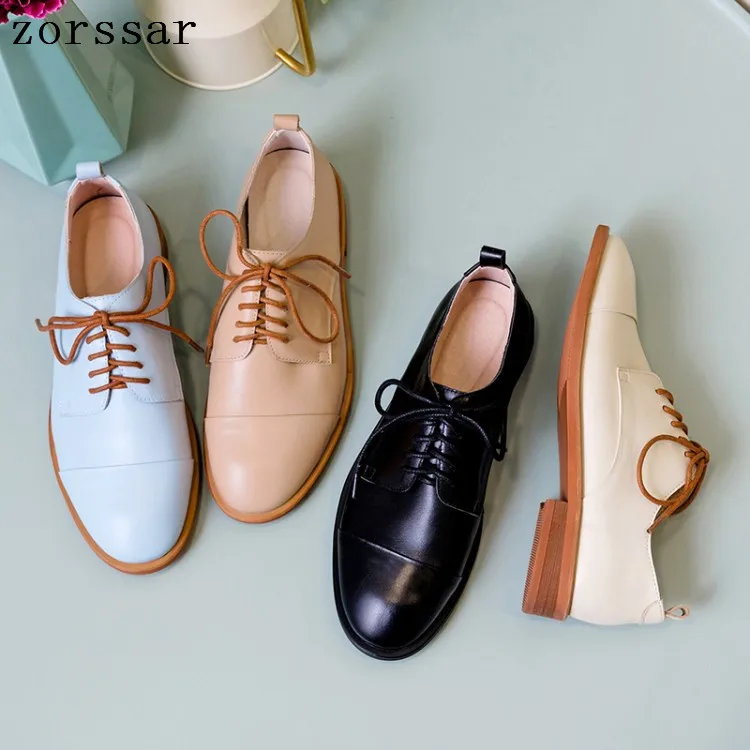 Flats British Style Oxford Shoes Women 