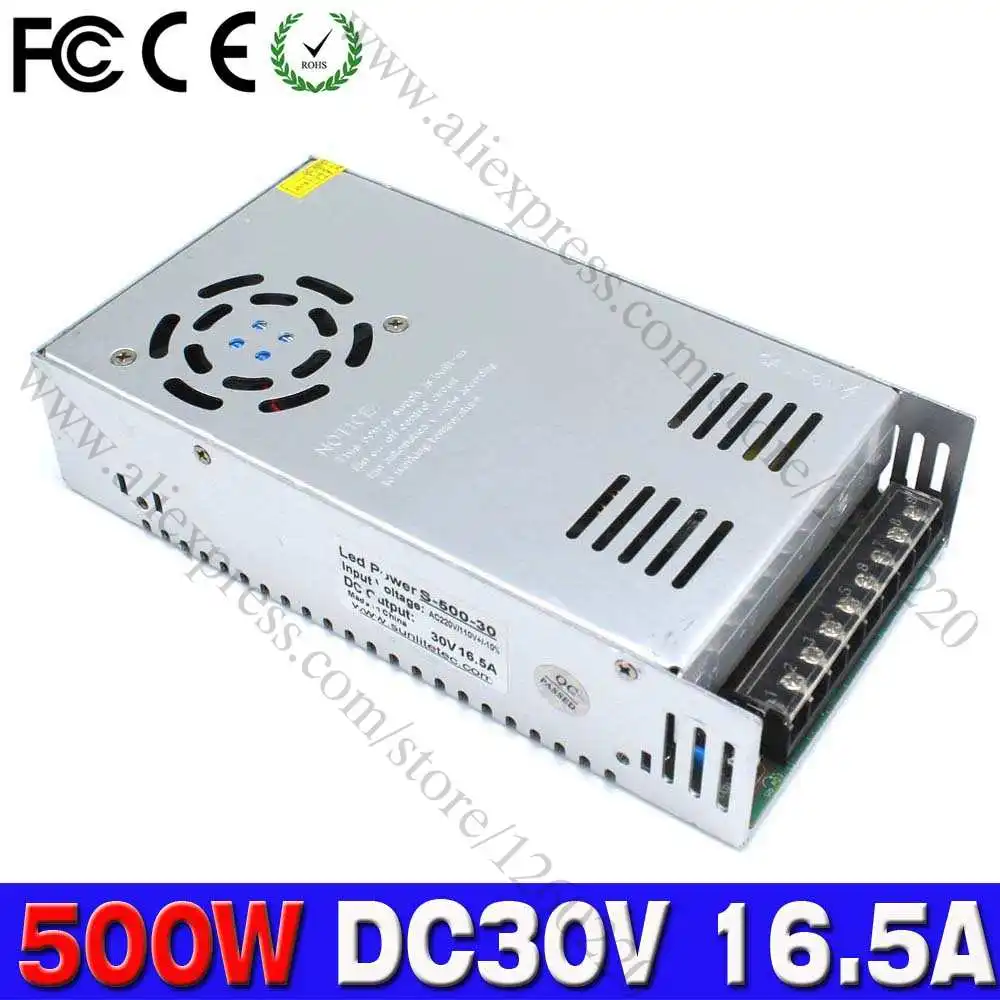 30V500W