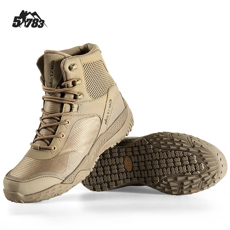 

Men's Winter Mountain Hiking High Top Breathable Army Combat Swat Shoes Light Military Assault tactical Desert boots for Men