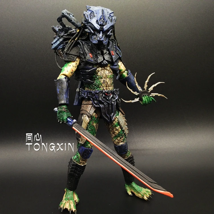 NECA AVP Aliens vs. Predator серия Young Blood/Elder Predator Охотник на змею фигурка игрушки 18 см