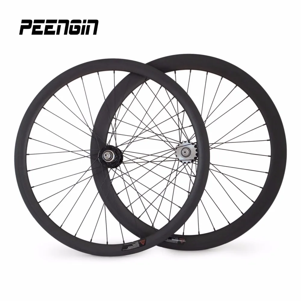 Cheapest 700C velo route carbon track mixed wheels 38 front wheel