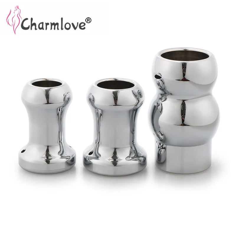 Metal Anal Plug Enema Vaginal Flushing Hollow Douche Cleaning Expansion Voyeurs Adult Aupplies Aex Toys | Красота и здоровье
