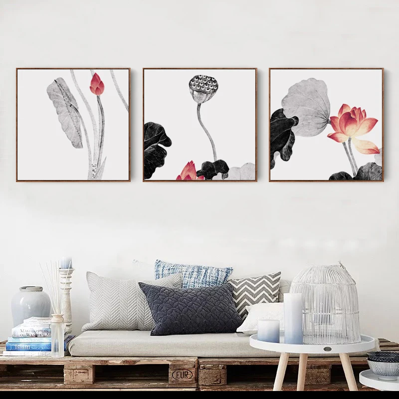 Modern-Simple-Chinese-Lotus-Beauty-Flowers-Canvas-Painting-Art-Print-Poster-Picture-Wall-Paintings-Home-Decor(1)(1)(1)