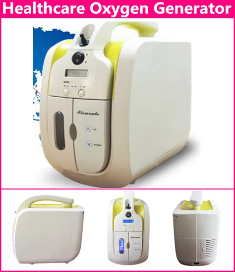  110V 220V Oxygen Concentrator Portable Oxygen Generator for Health Care Medical and Beauty Use Reju