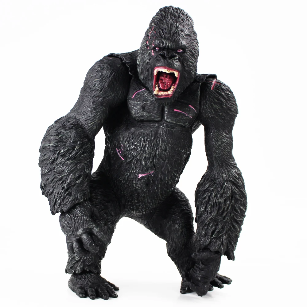 Новое поступление 35 см King Kong фигурка игрушки Большой размер Ручная подвижная фигурка ПВХ фигурка Коллекция Модель Кукла