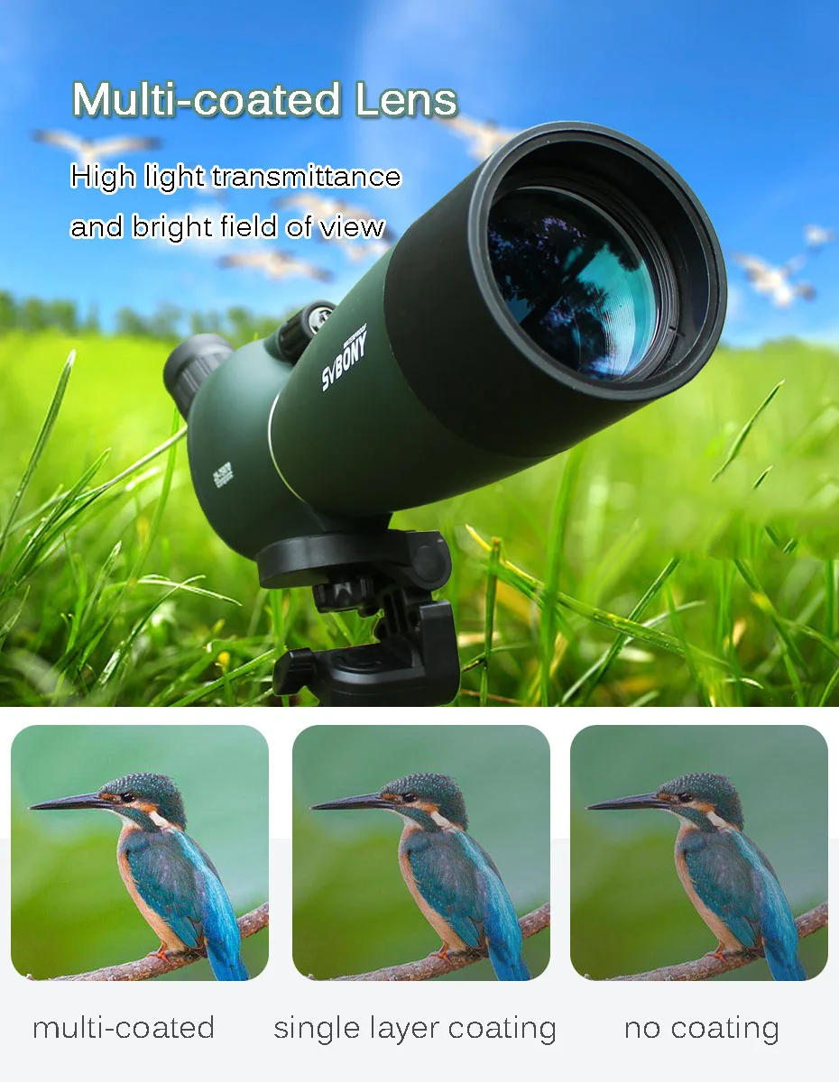 Adaptador de teléfono Universal y Monocular para caza con telescopio de Zoom de alcance de 50/60/70mm mountF9308 óptica al aire libre para caza, tiro, tiro con arco, observación de aves - 6