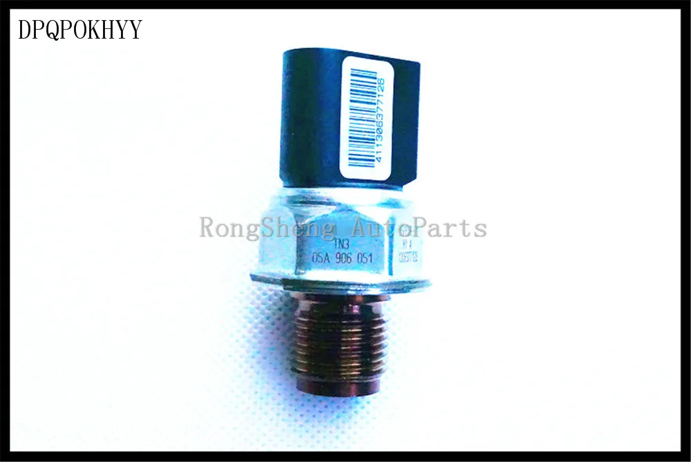 

DPQPOKHYY Fuel Rail Pressure Sensor For AUDI A6 A7 Q5 Q7 A8 A5 3.0 Tdi 05A906051 55PP28-01