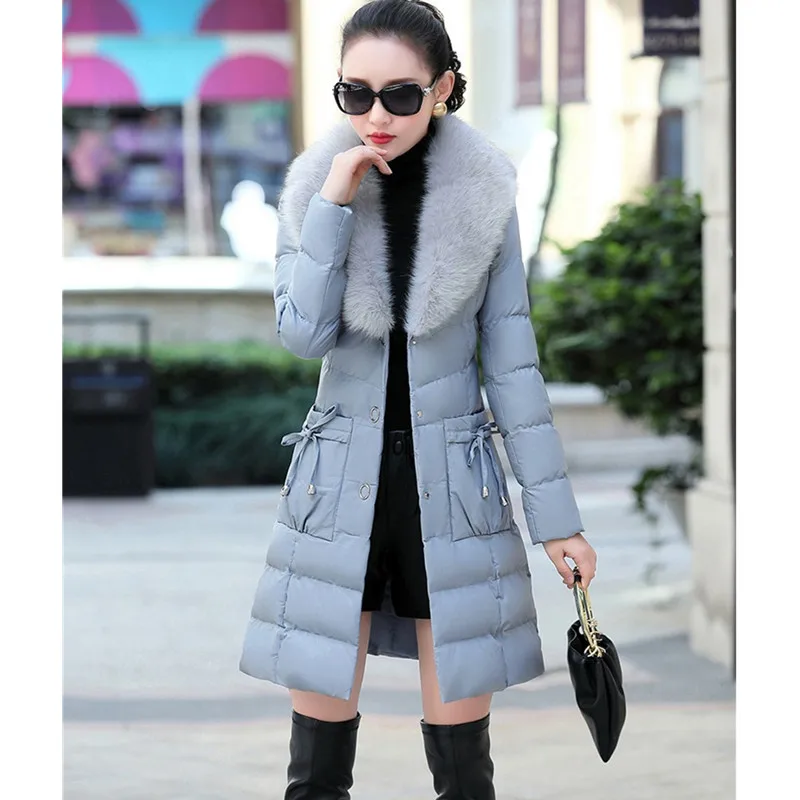 Blue Beige Chaud Coton Col Mode Haute Manteau light Survêtement Parker Femme Grand black Mince Arc D'hiver 53 De Qualité Femmes Uhytgf Cuir Pu Veste En Fourrure red f4BxxwZ