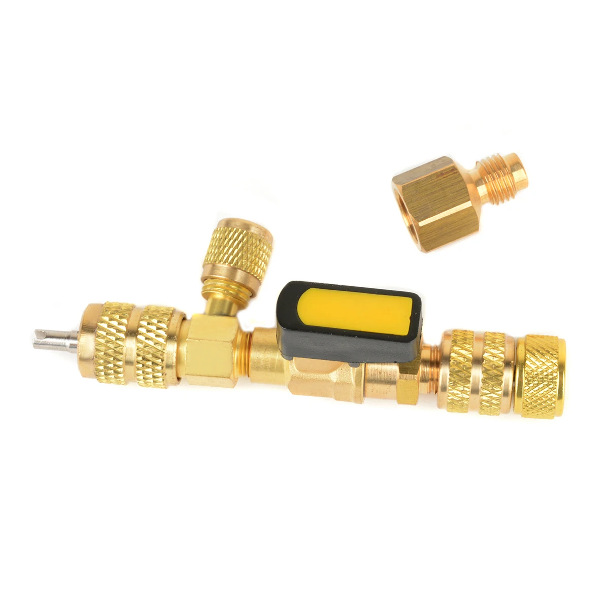 

1 Set Durable1/4" 5/16" Valve Core Quick Remover Installer Repair Tool for R22 R410A R404A R407C for Air Conditioning Mayitr