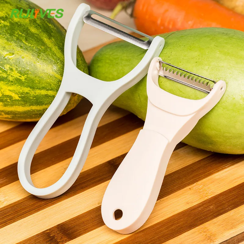2Pcs/Set Vegetable Fruit Peeler Grater Fruit Descascador Slicer Potato Salad Vegetables Peelers