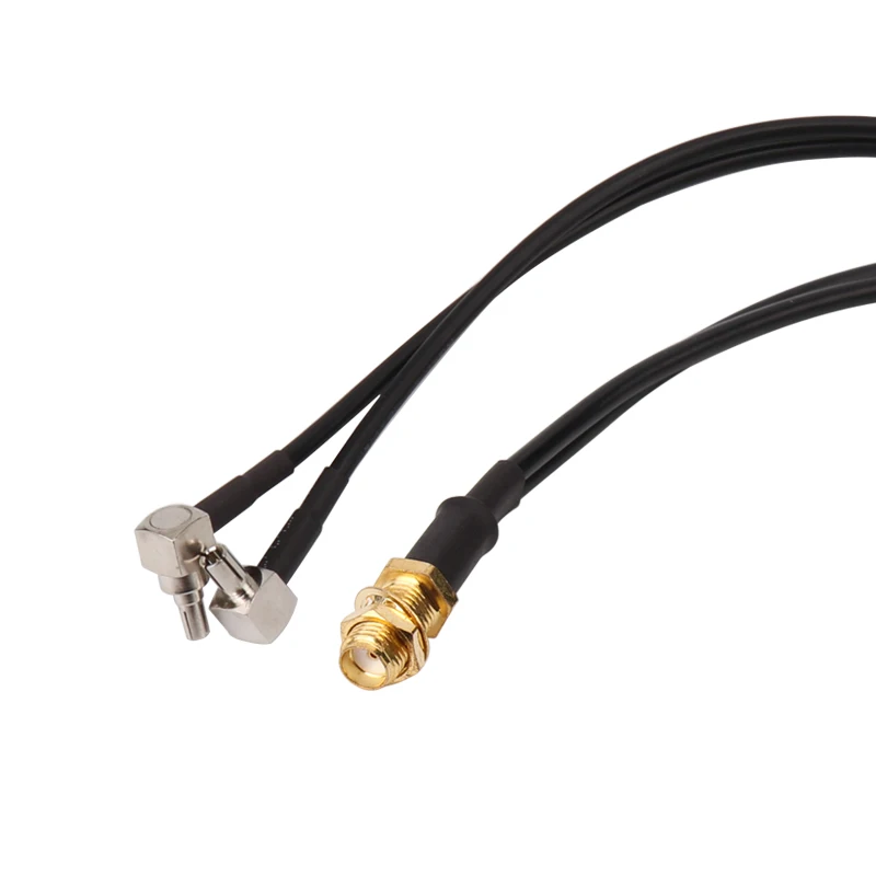Разъем Sindax SMA Мама Y тип 2 X TS9 папа фоторазъем кабеля RG174 6 дюймов 1F2M 10