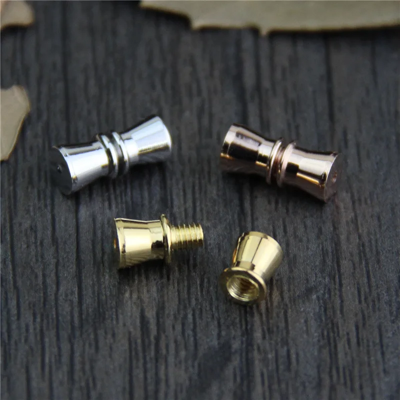 

Real 925 Sterling Silver Revolve Screw Clasps DIY Bracelet Pearl Necklace Fine Jewelry Findings Accessories