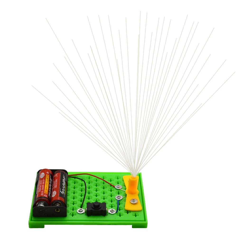 Plastic Kid Children Science Scientific Experiment Kits DIY Colorful Fiber Optic Lights Birthday Party Bag Fillers Toys
