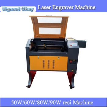 

Good quality laser wood engraving machine CO2 laser engraver and cutting machine 4060 6040 with water cooling protection system