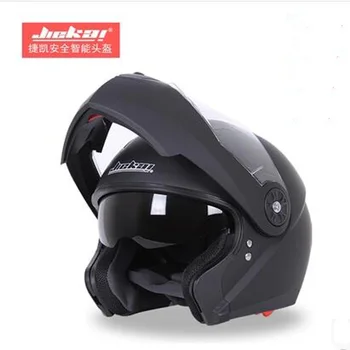 

JIEKAI 115 Double lens Motorcycle helmets Modular Flip Up motocicleta casco Helmets motorcross racing helmet