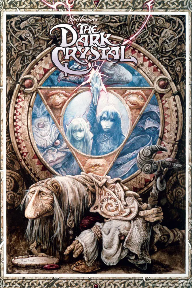 

THE DARK CRYSTAL - ONE SHEET MOVIE SILK POSTER Decorative Wall paint 24x36inch
