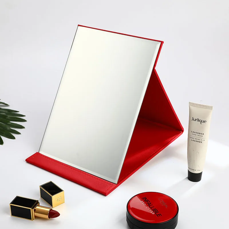 makeup mirror red