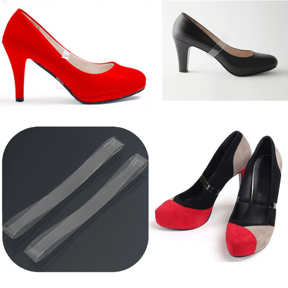 Zapatos Beam La Zapato 100 Anti Cordón Pares Silicona Running Correa Transparente Tacón Alto De Invisible Danza Para RnTqSw